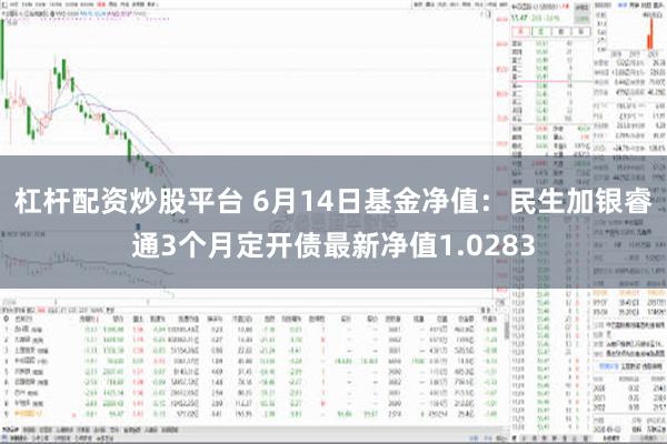 杠杆配资炒股平台 6月14日基金净值：民生加银睿通3个月定开债最新净值1.0283