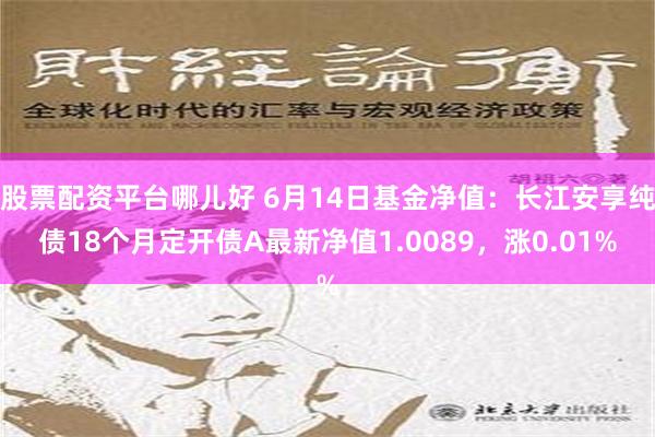 股票配资平台哪儿好 6月14日基金净值：长江安享纯债18个月定开债A最新净值1.0089，涨0.01%