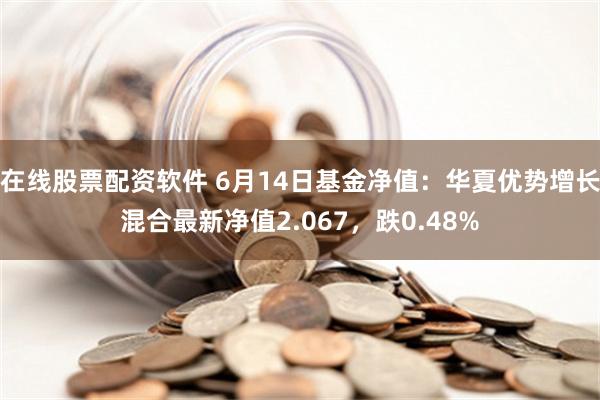 在线股票配资软件 6月14日基金净值：华夏优势增长混合最新净值2.067，跌0.48%