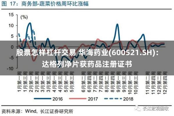 股票怎样杠杆交易 华海药业(600521.SH)：达格列净片获药品注册证书